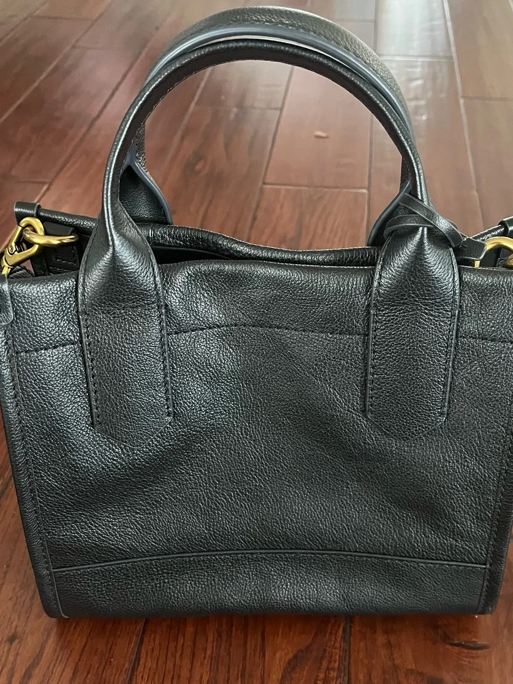Fossil Kyler Satchel Black